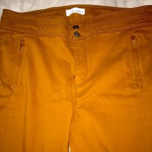 COPY - High waisted skinny sateen pants, new.